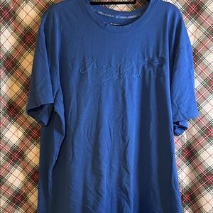 Blue Graphic Men's T-Shirt